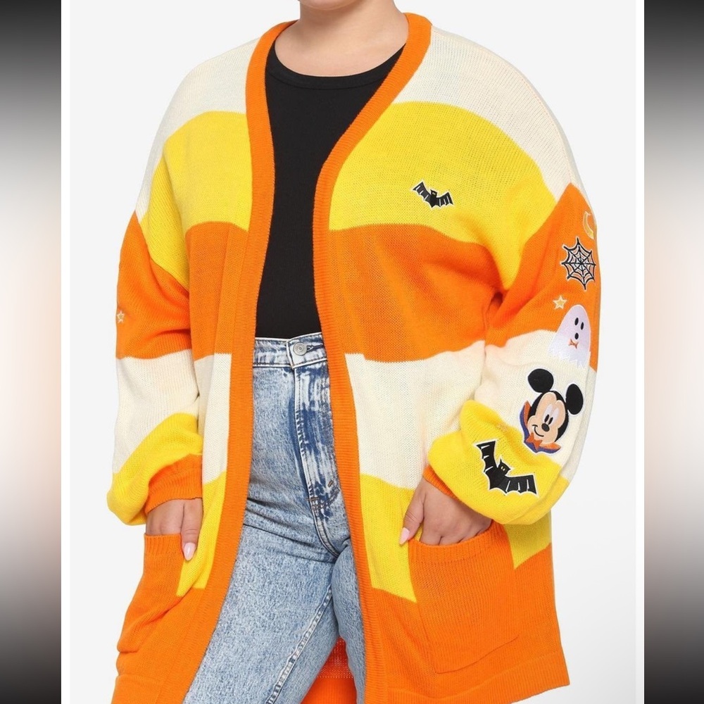 Disney Candy Corn Cardigan 🎃